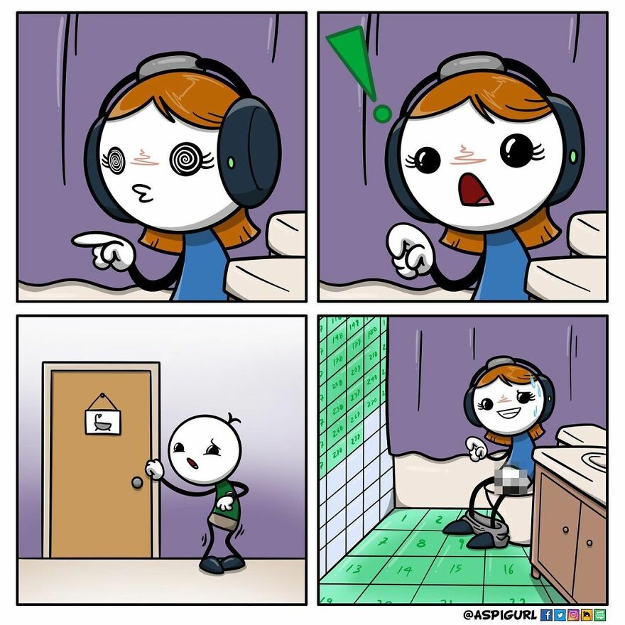 Artist Makes You See The World As A Child With Autism In His Comics