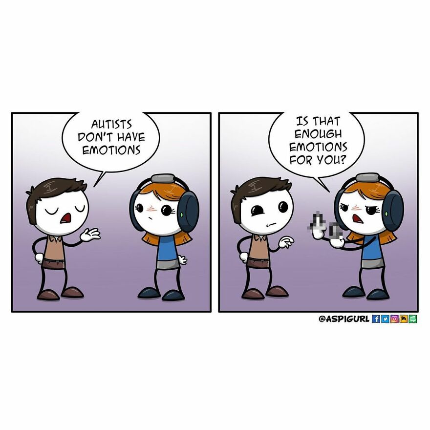 Artist Makes You See The World As A Child With Autism In His Comics