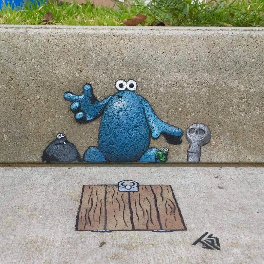 Artist Sees In His Street Art A Way To Get Away From Crimes And Drugs