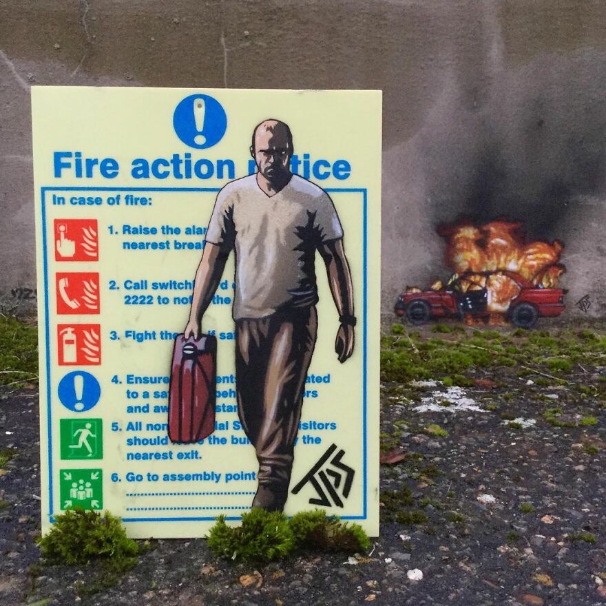 Artist Sees In His Street Art A Way To Get Away From Crimes And Drugs