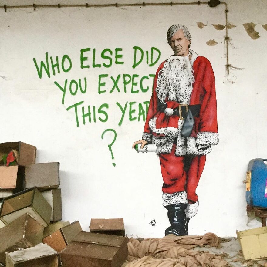 Artist Sees In His Street Art A Way To Get Away From Crimes And Drugs