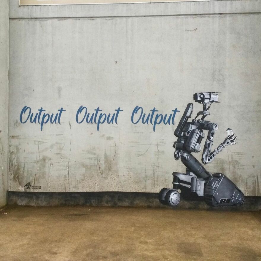 Artist Sees In His Street Art A Way To Get Away From Crimes And Drugs