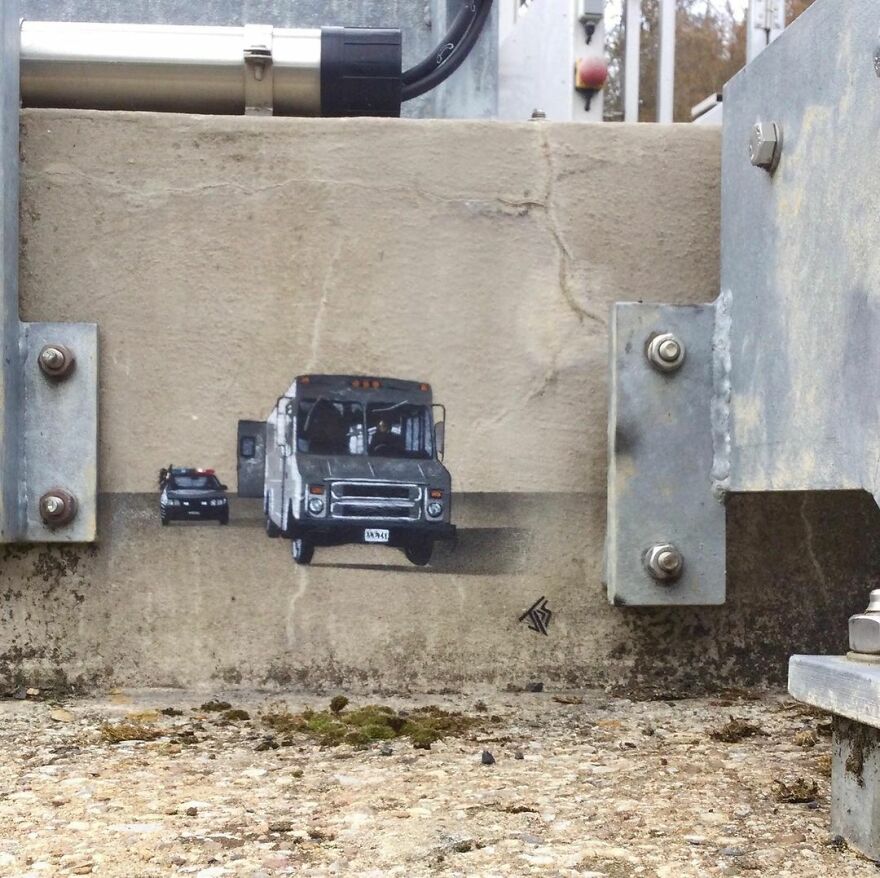 Artist Sees In His Street Art A Way To Get Away From Crimes And Drugs