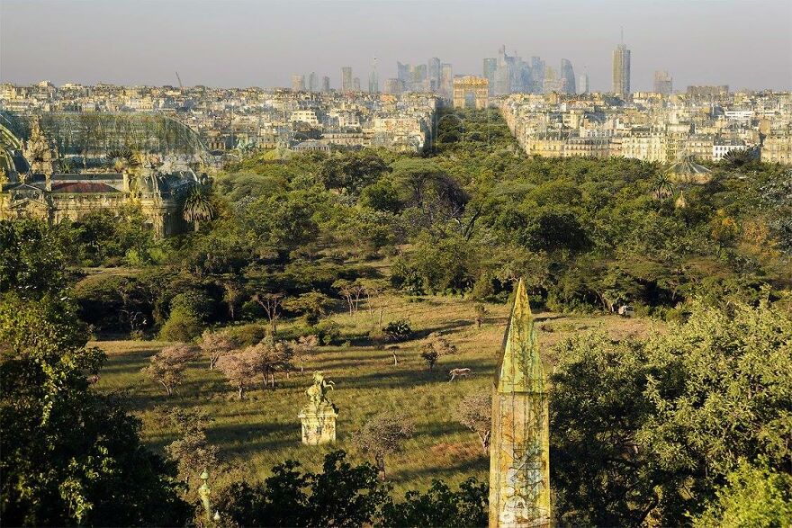 Artist Shows When Famous Cities Meet The End Of Humanity