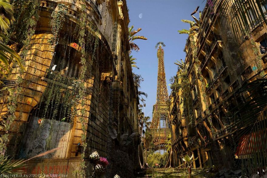 Artist Shows When Famous Cities Meet The End Of Humanity