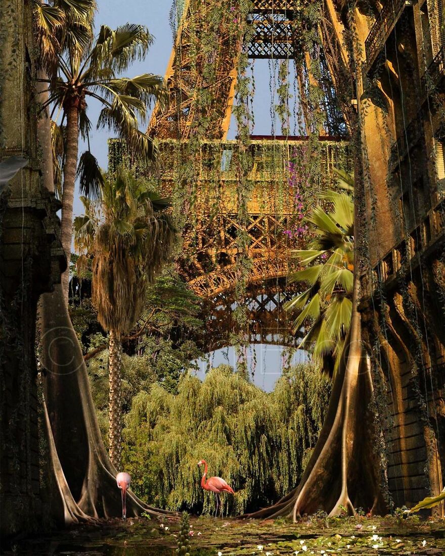 Artist Shows When Famous Cities Meet The End Of Humanity