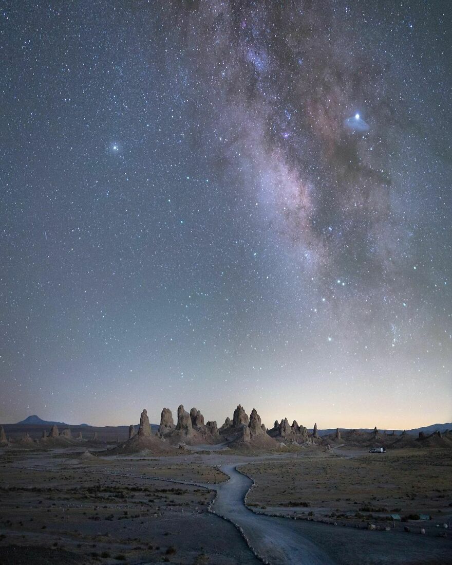 Trona Pinnacles, California, USA