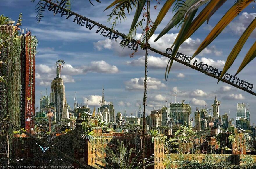 Artist Shows When Famous Cities Meet The End Of Humanity