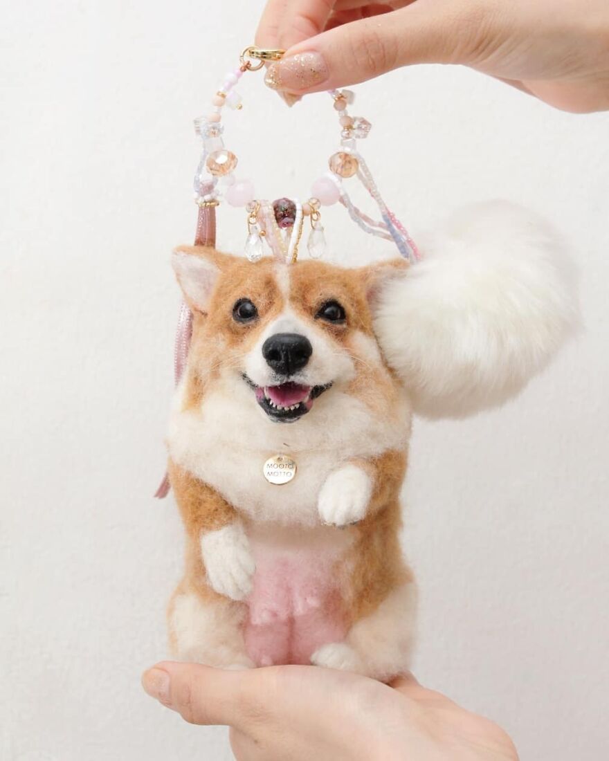 Hachiiiii❤️
swipe Till The End To See 'Real Hachi' Jealous With Her Miniii
.
pleaseeee Share Your Real Look If You Ever Purchased From Me, I Will Share On Instagram, Just Too Happy To See It 😆❤️
.
#reallookseriesmootomotto #needlefelt #corgi