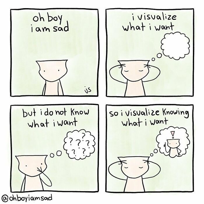 Oh Boy I Wrote One Sad Comic Every Day For A Year