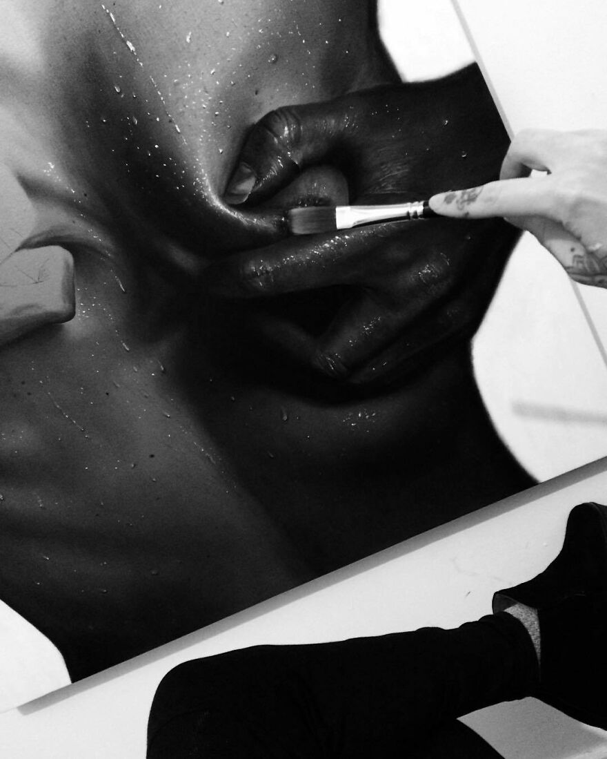 Current #wip
#ohnonotnippies #strategicallyplacedbrush
#censoredforyoursafety
can We All Just Move Past Being Offended By Nipples In Artwork So I Can Stop Shitting Up My Paintings With Ridiculous Censoring?
#pleasestopreportingmyart #thesenippiesarentdangerous
•
oils On Linen