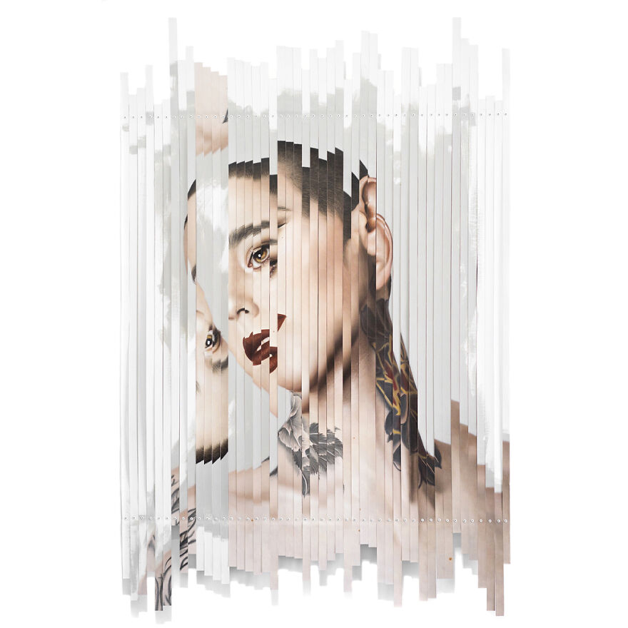 Aaaand The Final Painting Once Fully Assembled.
"Cori With An I'
oil On Linen, Cut Up And Riveted To An Aluminum And Steel Support.
56"X36.25"
•
you Can See This Piece In Person At The @seattleartfair Beginning Of Next Month. Keep An Eye Out For The @youn_gallery Booth. Email Info@galerieyoun.com For Acquisition Info. 👍🏾
•
big Thanks To My Stunning Husband @oda.paints For Being My Muse🖤