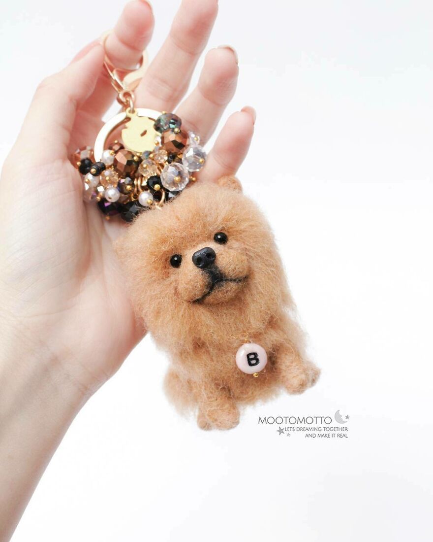 Toy Look Chow Chow✨🐕
#toylookseriesmootomotto #needlefelt