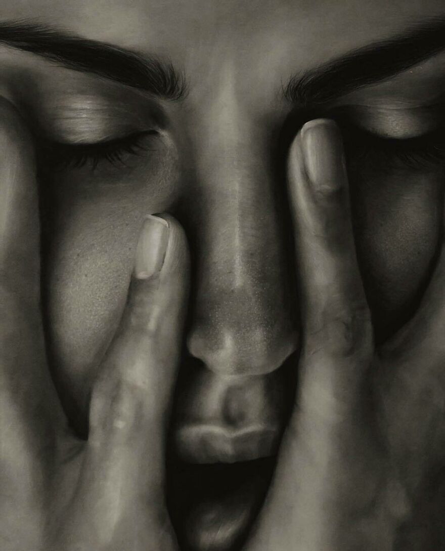 Close Up Of This Pastel Painting I Made. You’ll Be Able To View It In Person In Munich At @galerie_benjamin_eck Later This Year :)