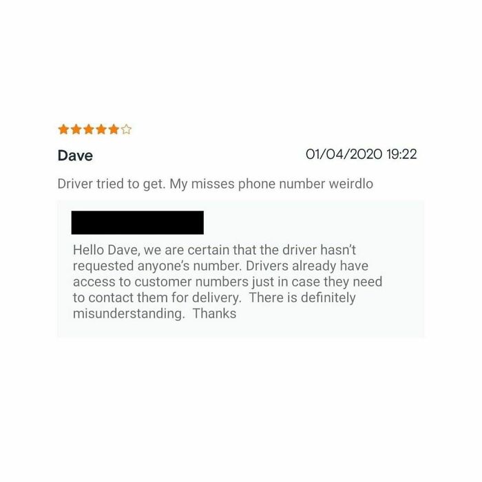 Tried To Get The Misses Number