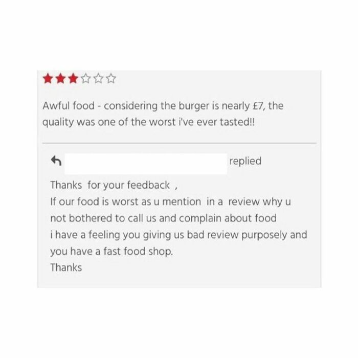 U Have A Fast Food Shop Thanks