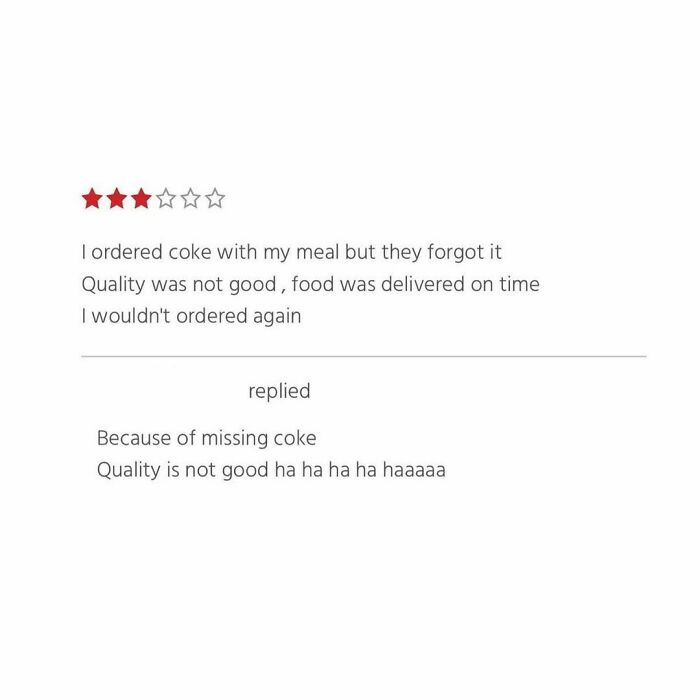 Because Of Missing Coke Ha Ha Ha Haaaaaaaaaaaaa