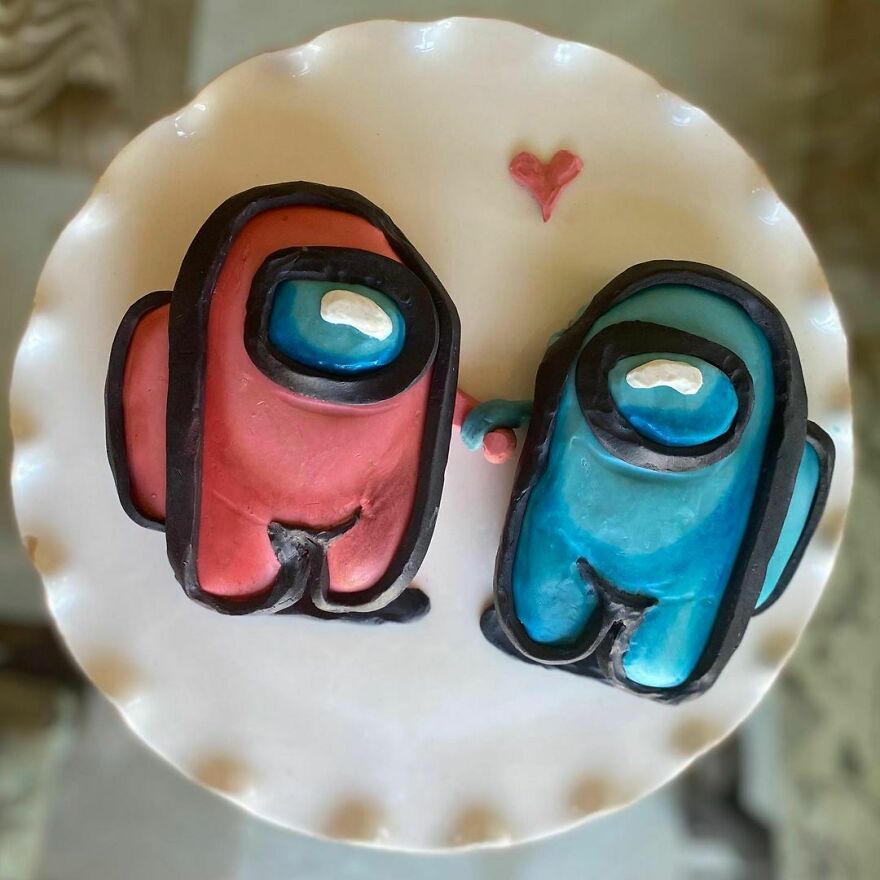 This Cake Is Kinda Sus🎂
#amongus #cake #cakeart #cakeartist #bakingthursdays