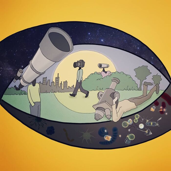 Between Macrouniverse And Microuniverse