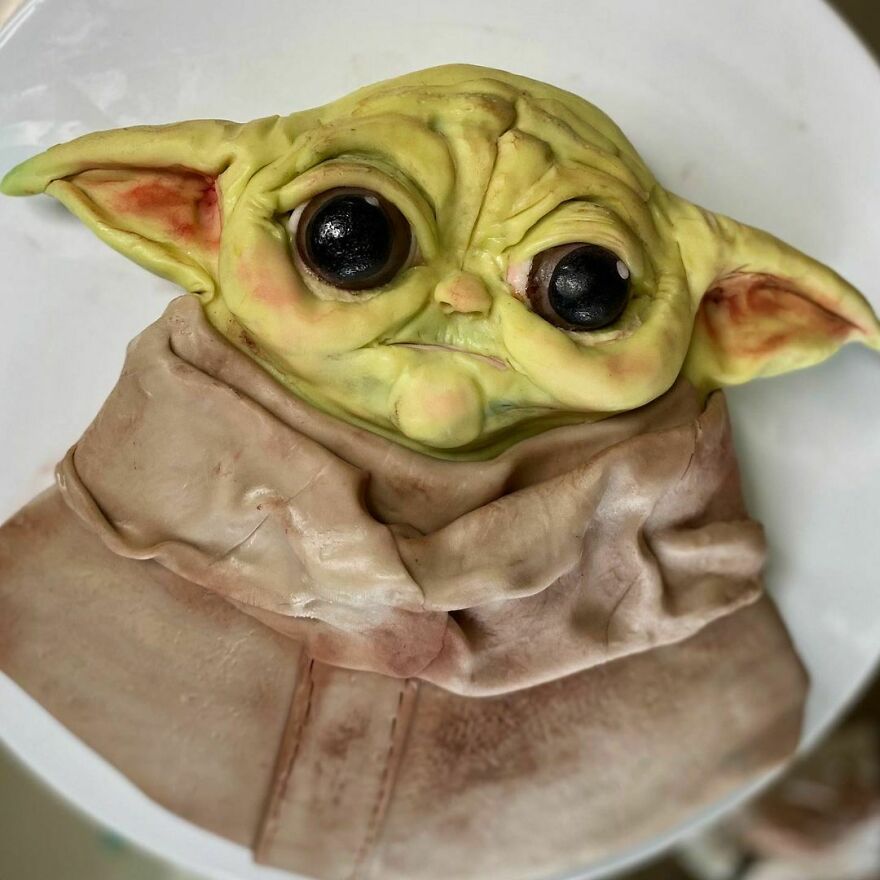 Grogu Cake 💚
#babyyoda #grogu #mandalorian #cake #bakingthursdays