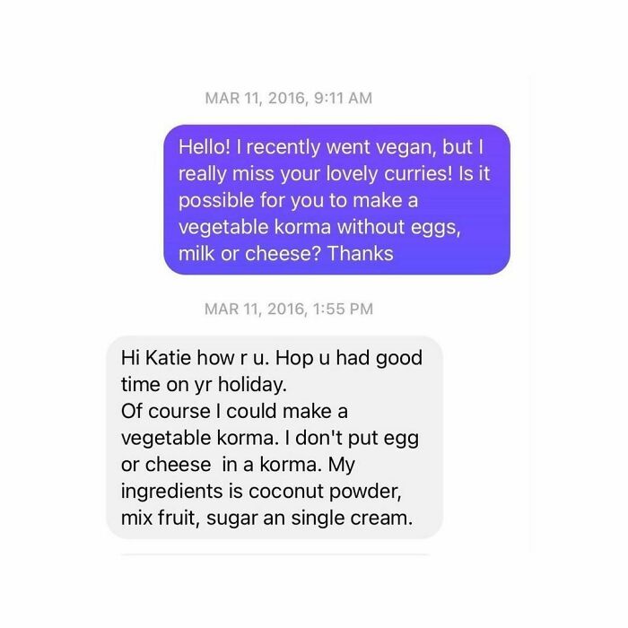 Ah Yes Forgot Single Cream Is Vegan!! Thank U Xxx