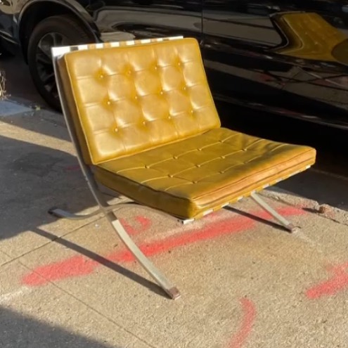 A Chair To Match The Weather! Tompkins And Hancock