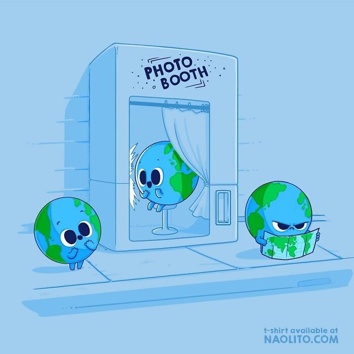 New Design And T-Shirt Based On My Latest Animation! I Really Love Animation But I Also Missed Sharing Some Of My Illustrations! What Do You Think? Should I Post Both Animation An Illustration?
#animation3d #3danimation #blender3d #b3d #cute #lol #aww #awesome #lovely #earth #kawaii #photobooth #animation #comic #comicstrip #shortfilm #map #world