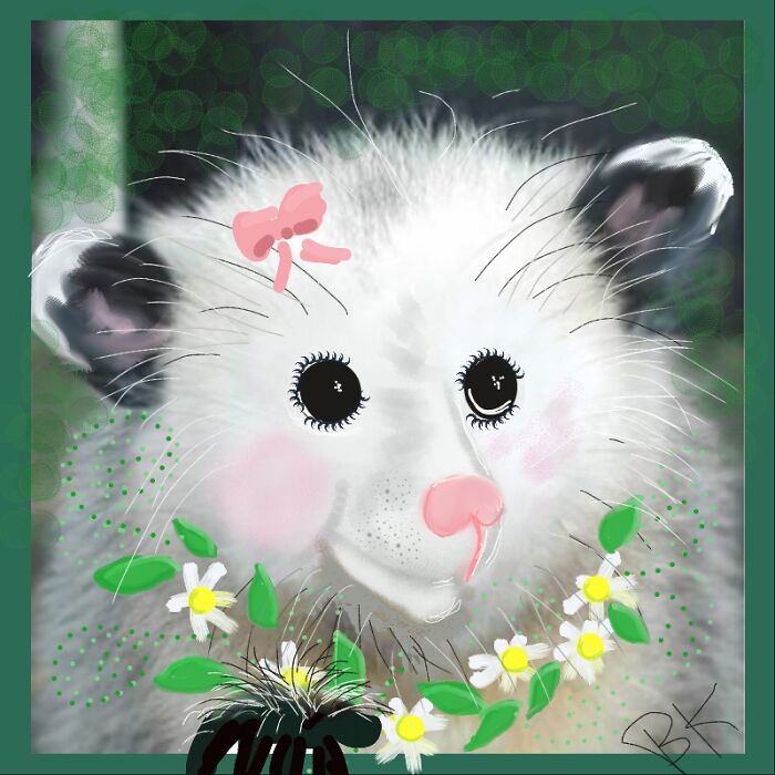 Awesome Possum Flower Power