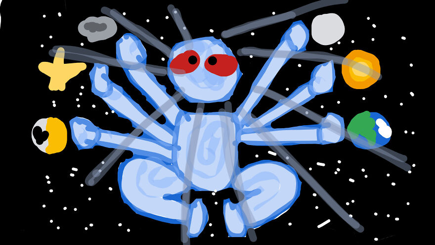 I Drew An Interdimensional God
