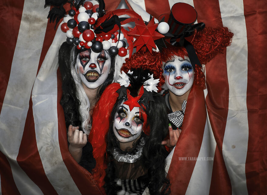 Dark Carnival Themed Photoshoot By Tara Mapes Of Enchanted Eye Creations