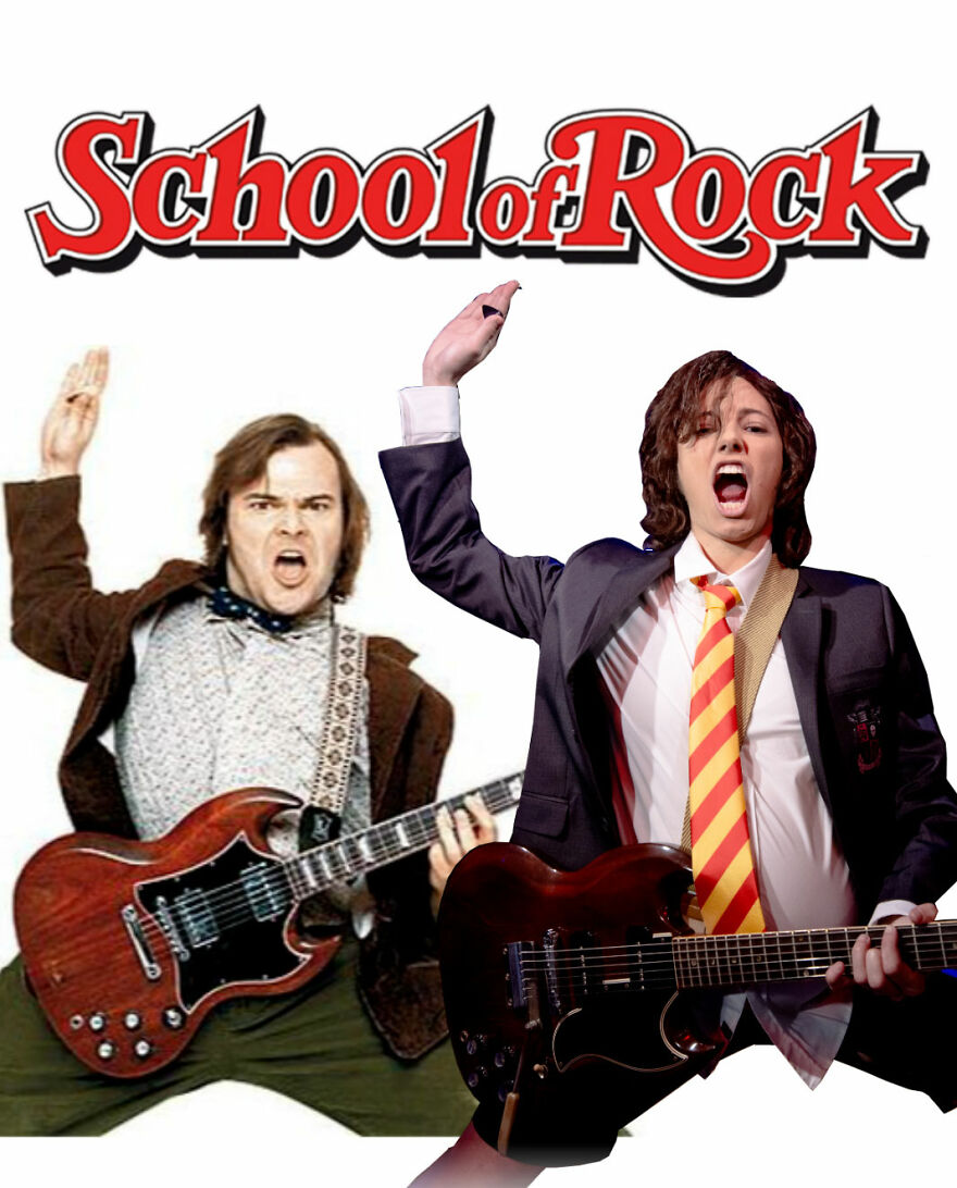 I Had A Jack-Black-Themed Maternity Shoot