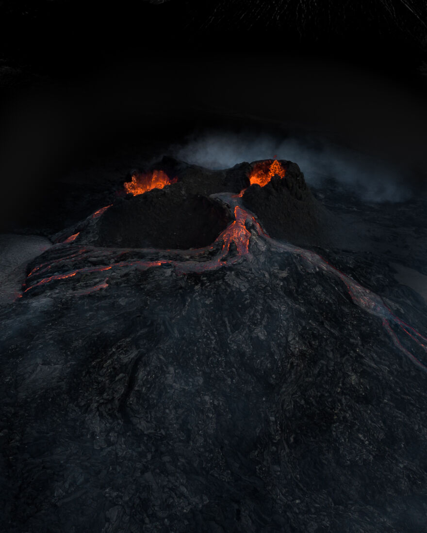 I Flew My Drone Over An Icelandic Volcano