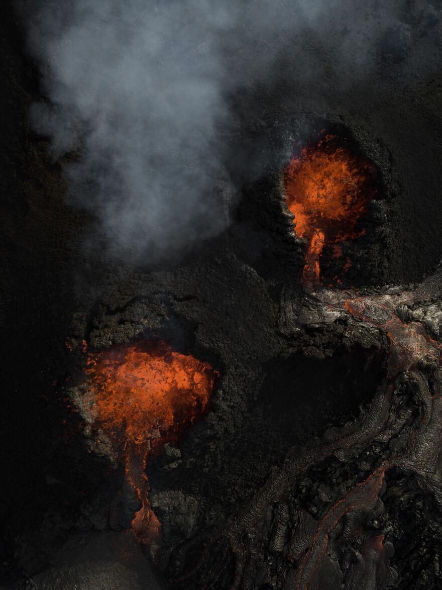 I Flew My Drone Over An Icelandic Volcano