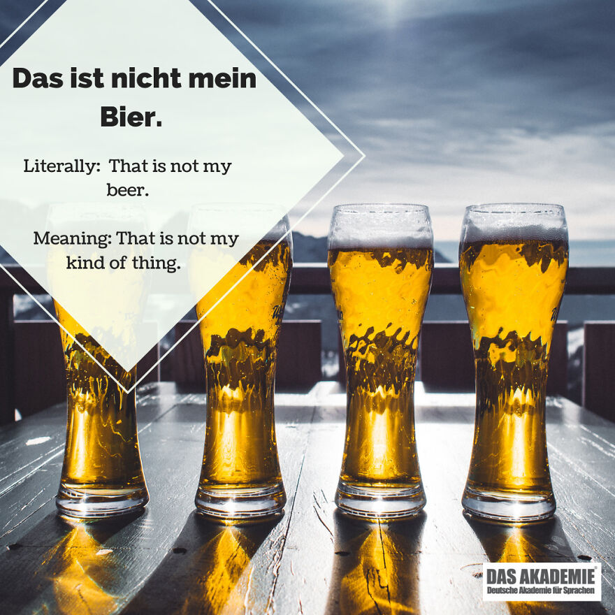 Das Ist Nicht Mein Bier