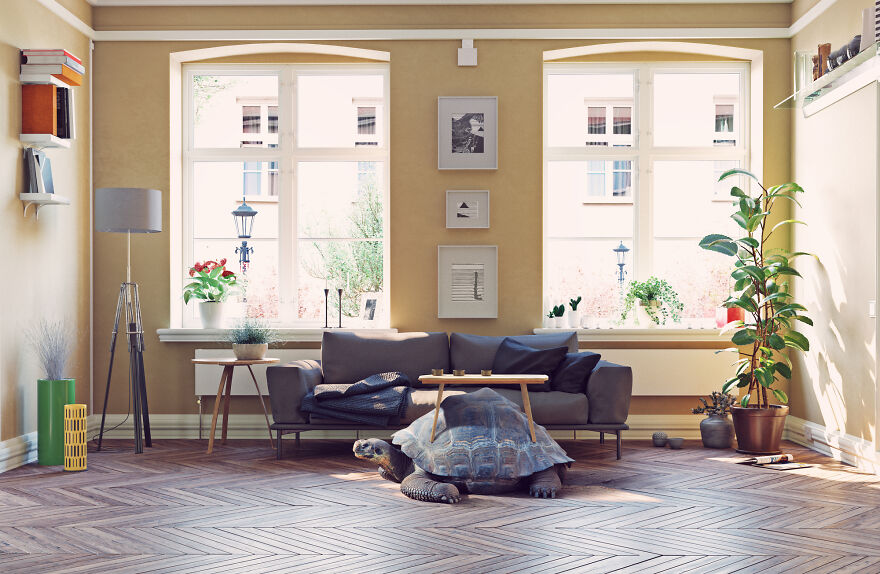 An Interior And Game Designer Transforms Popular Home Design Into Surrealist Art (32 Pics)