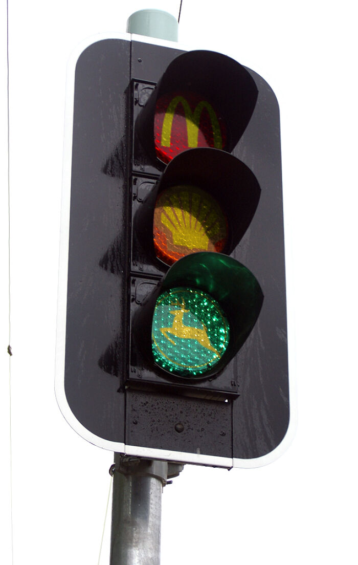 Designers Are Challenged To Place Ads, Logos Or Stores In The Most Unexpected Areas Imaginable