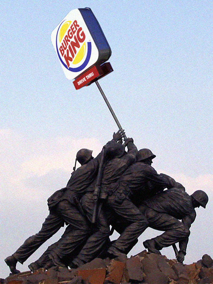 Designers Are Challenged To Place Ads, Logos Or Stores In The Most Unexpected Areas Imaginable