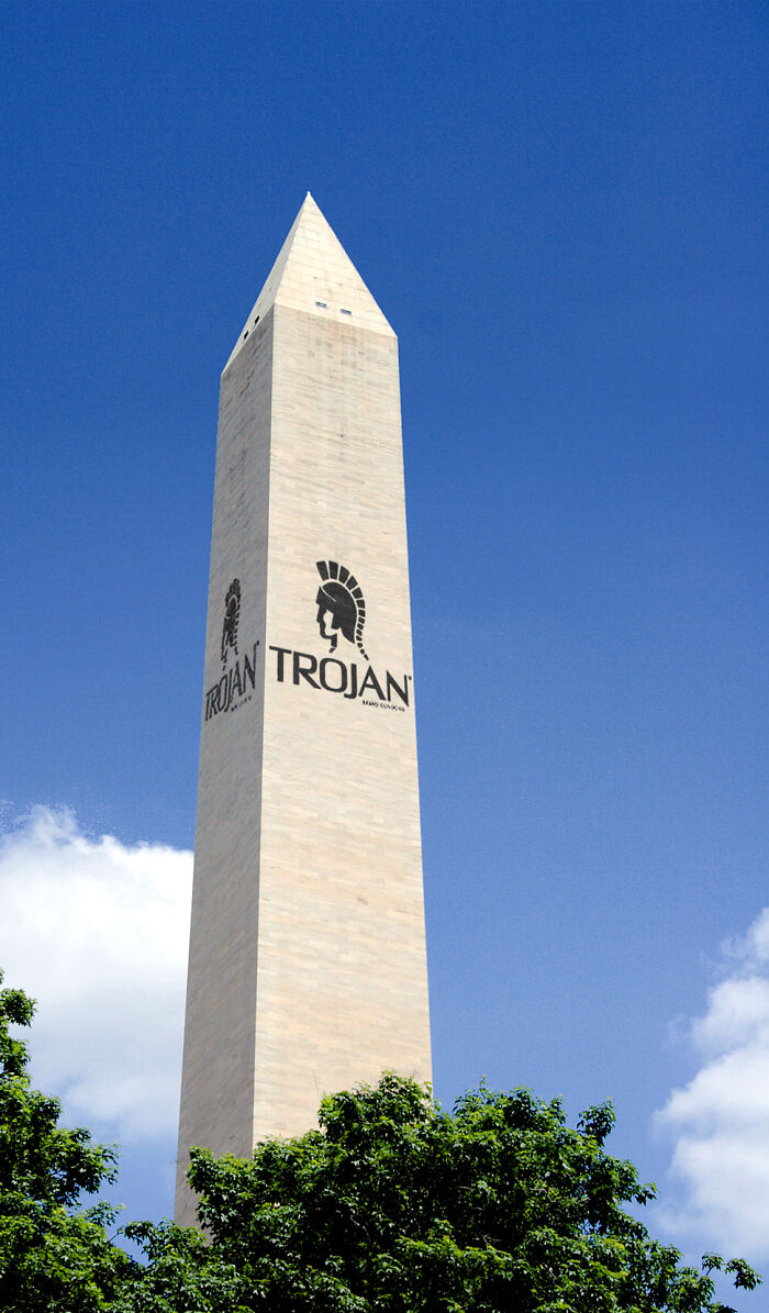 Designers Are Challenged To Place Ads, Logos Or Stores In The Most Unexpected Areas Imaginable