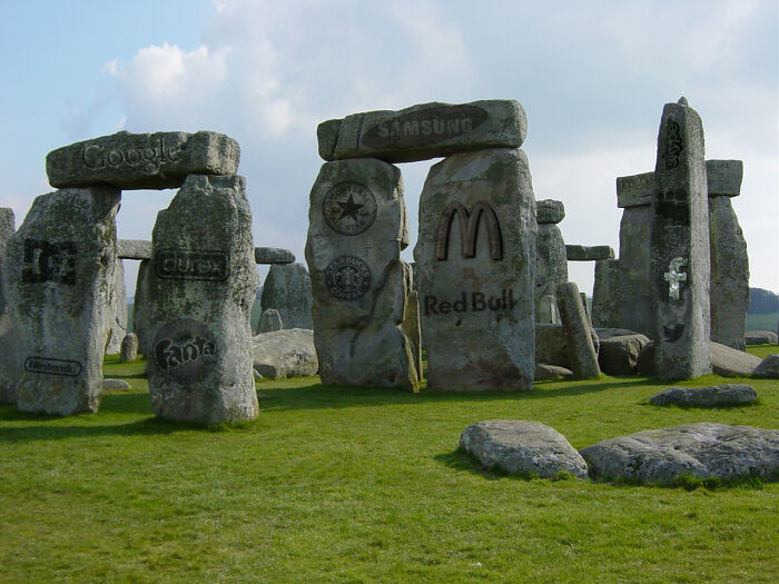 Designers Are Challenged To Place Ads, Logos Or Stores In The Most Unexpected Areas Imaginable