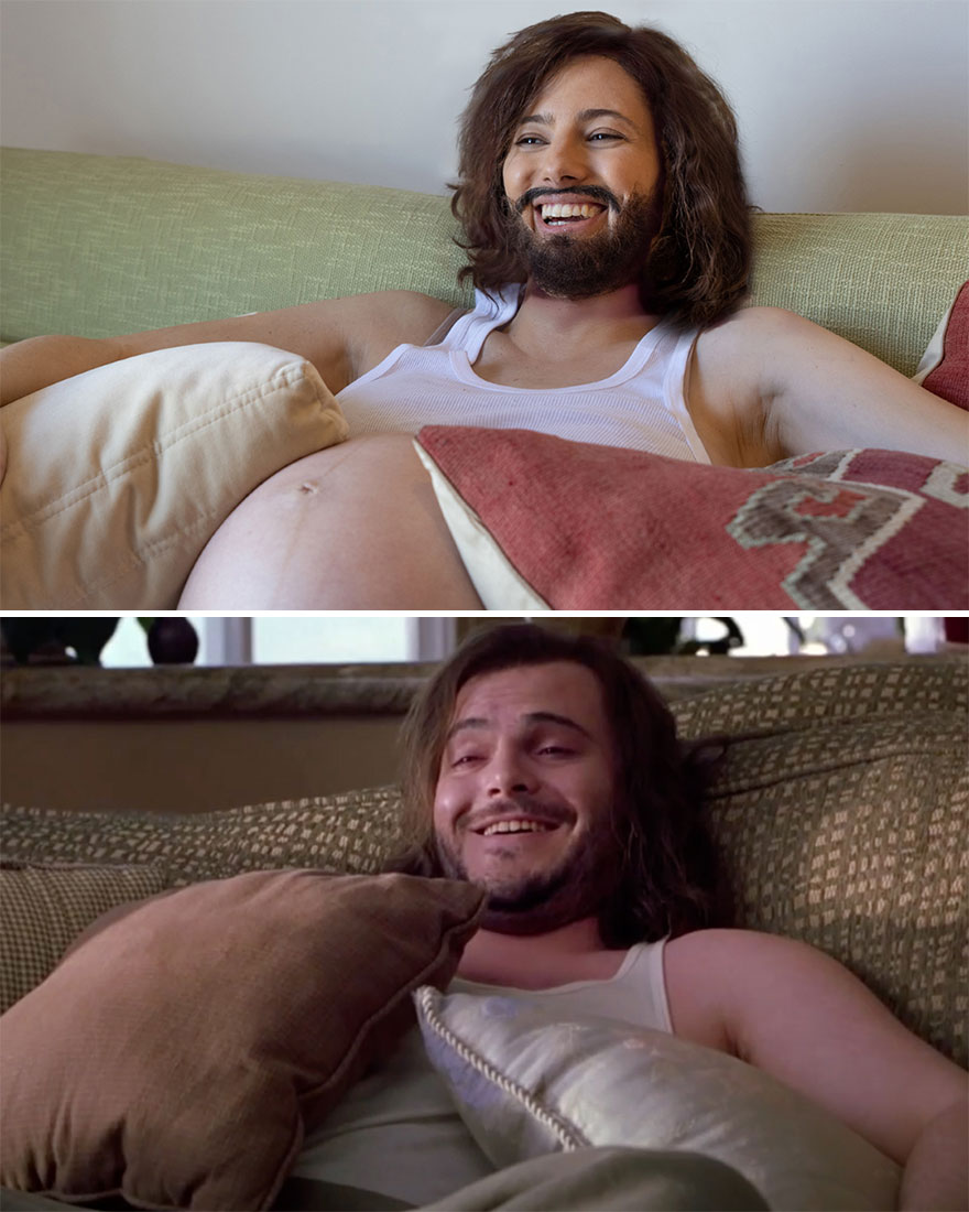 I Had A Jack-Black-Themed Maternity Shoot