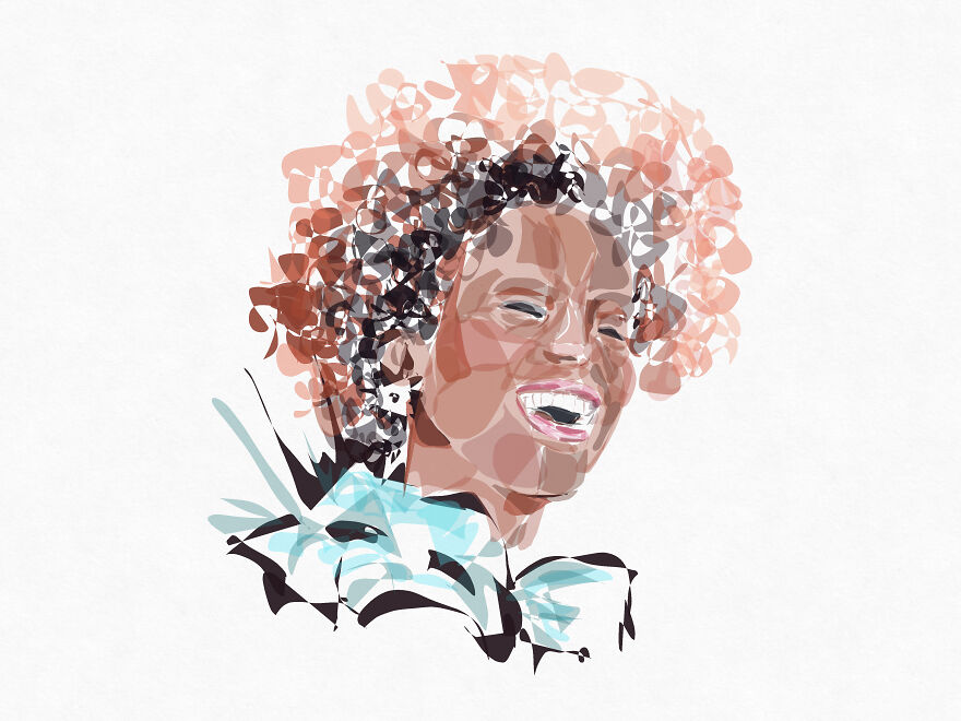 I Draw With A Filler Pen...