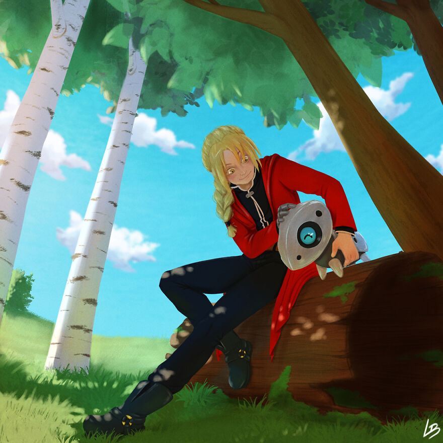 Edward Elric And Aron