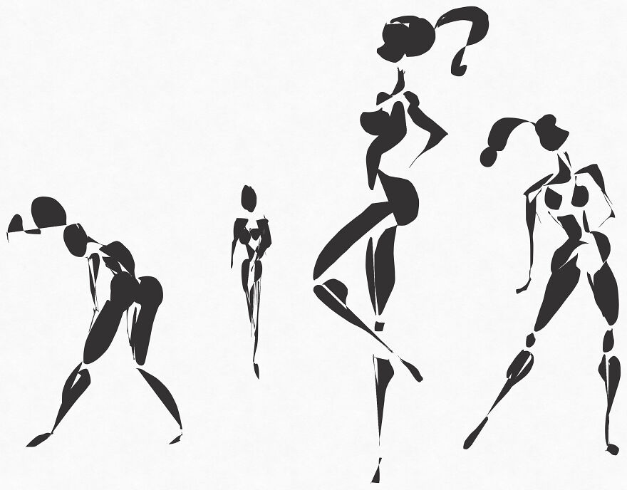 I Draw With A Filler Pen...