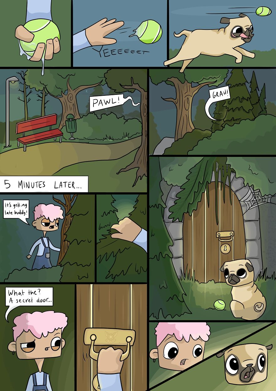 My Comic Series Called "Freaky Forest"