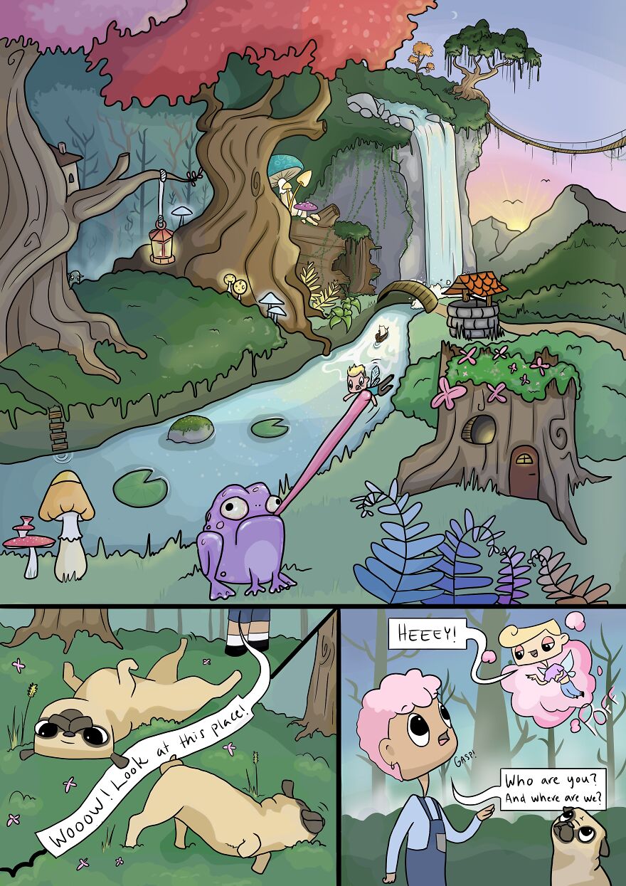 My Comic Series Called "Freaky Forest"