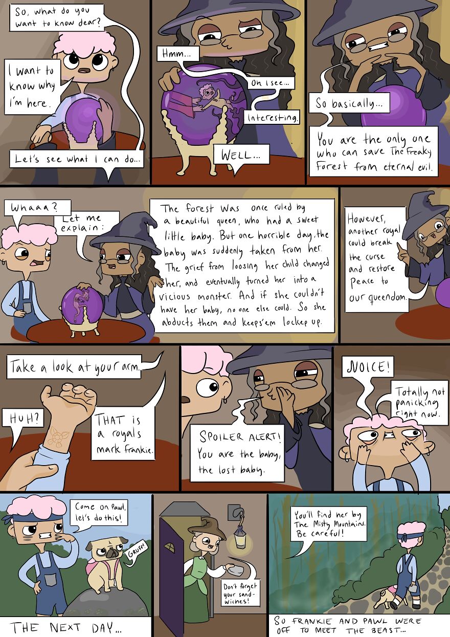 My Comic Series Called "Freaky Forest"