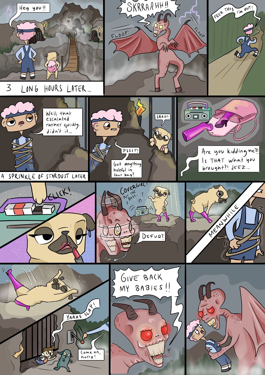 My Comic Series Called "Freaky Forest"