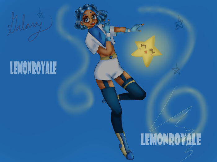 One Of My Ocs Galaxy!