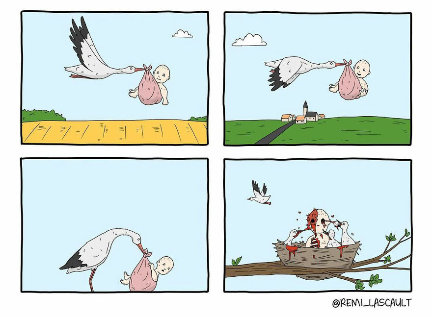 Stupid-Four-Panel-Comics-Dark-Humor-Part-3-Remi-Lascault