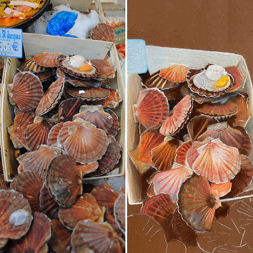 I Photograph Parisians And Use These Photos As References For My Drawings (9 New Pics)